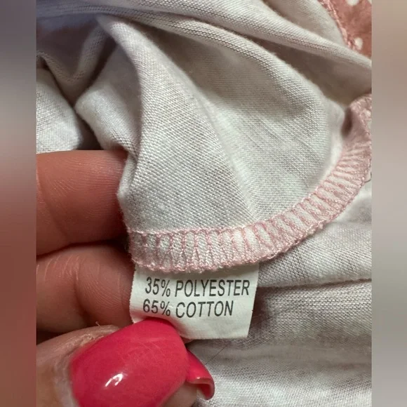 Yathon size SMALL pink/white polka dot midi sundress, straps adjust, zip side - Picture 10 of 15